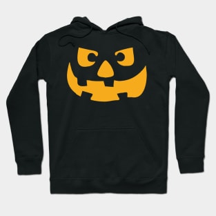 Kids Spooky Halloween Jack O' Lantern Face Hoodie